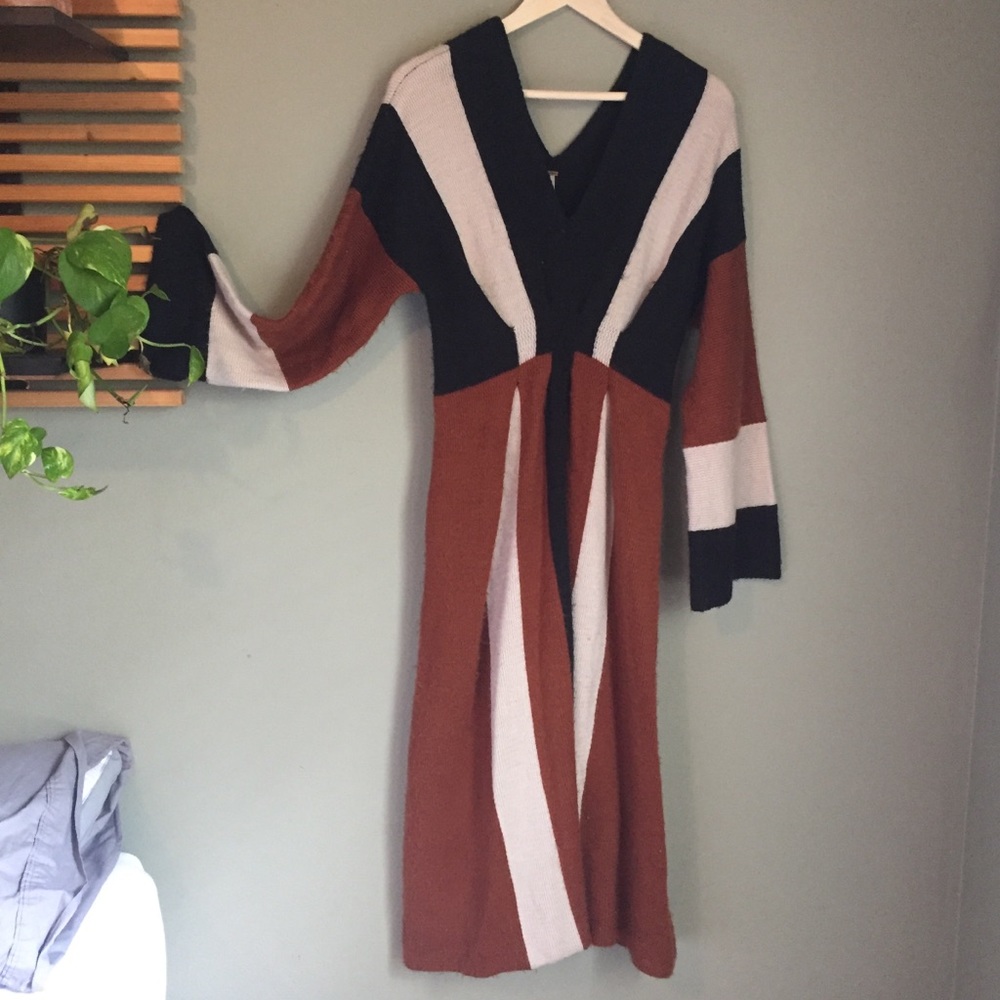 Free People Wanderlust Sweater Dress Small